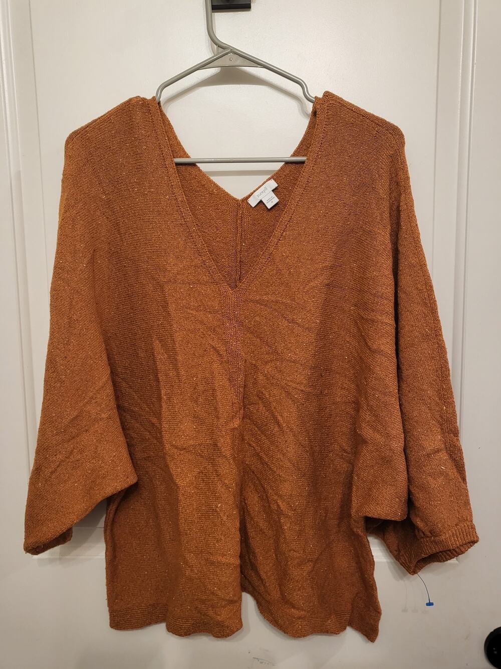 Pure Jill brand V-neck knit sweater from J. Jill Medium